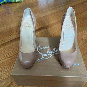 Christian Louboutin Bianca 140 Patent Calf Heels
